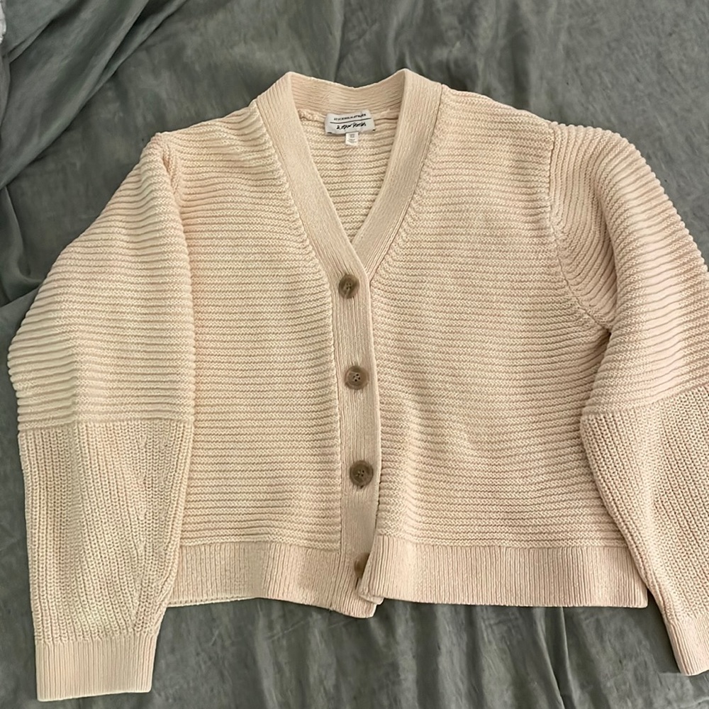 & other stories cotton cardigan